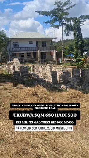 Residential Plots for Sale in Mbezi Luguruni, Dar Es Salaam (680 sqm) Residential Plots for Sale in Mbezi Luguruni, Dar Es Salaam (680 sqm)