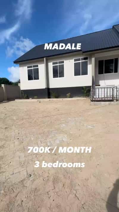 Apartment ya vyumba vitatu inapangishwa Madale, Dar Es Salaam
