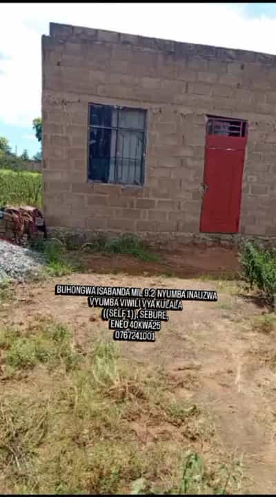 Nyumba ya vyumba viwili inauzwa Buhongwa, Mwanza (1000 sqm)
