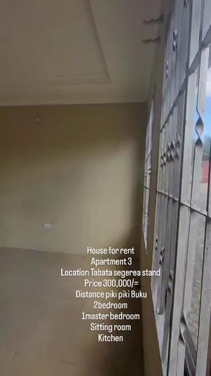 Apartment ya vyumba viwili inapangishwa Tabata Segerea Stand, Dar Es Salaam Apartment ya vyumba viwili inapangishwa Tabata Segerea Stand, Dar Es Salaam
