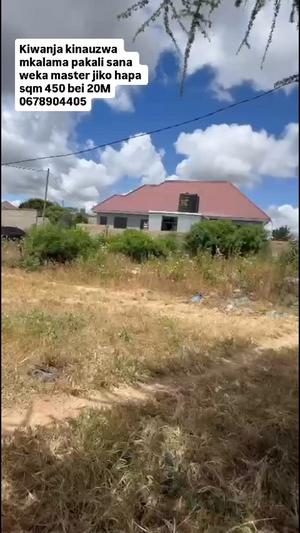Kiwanja kinauzwa Mkalama, Morogoro sqm 450
