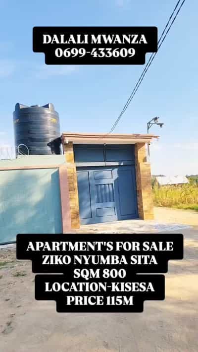 Apartment inauzwa Kisesa, Mwanza (800 sqm)