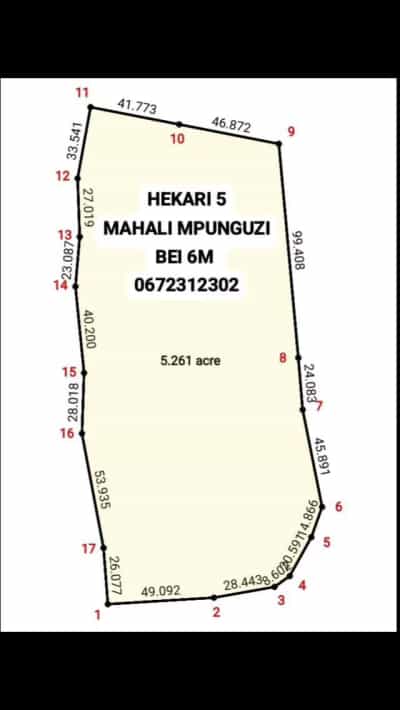 Plot for sale in Heka, Singida