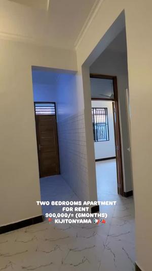 Apartment ya vyumba viwili inapangishwa Kijitonyama, Dar Es Salaam