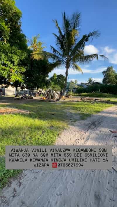 Residential Plot for Sale in Kigamboni, Dar Es Salaam (630 sqm)
