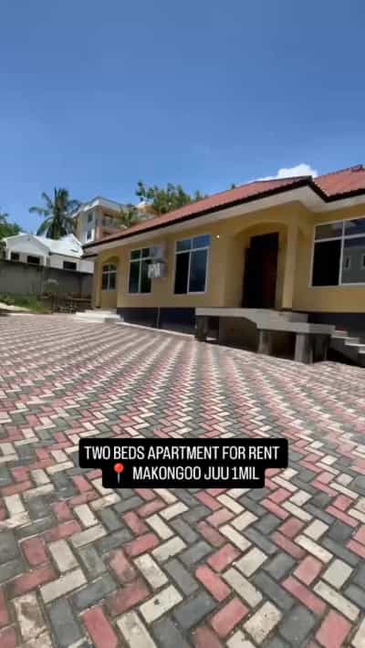 Apartment ya vyumba viwili inapangishwa Makongo Juu, Dar Es Salaam