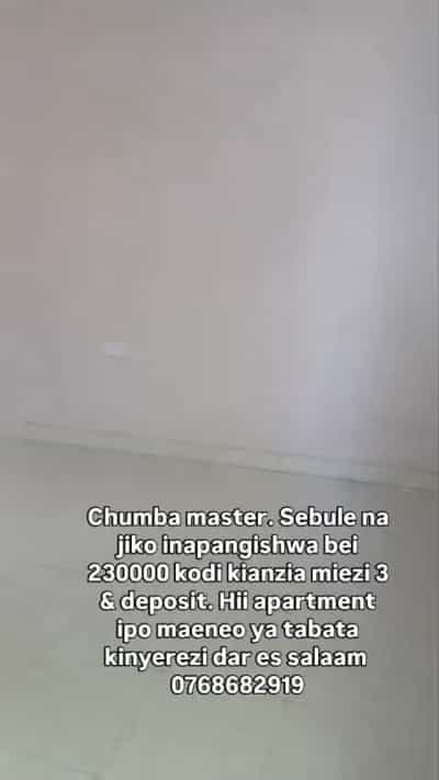 Apartment ya chumba kimoja inapangishwa Tabata Kinyerezi, Dar Es Salaam