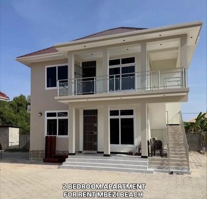 Apartment ya vyumba viwili inapangishwa Mbezi Beach, Dar Es Salaam