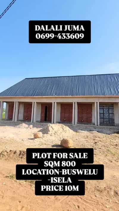 Residential Plot for Sale in Buswelu - Isela, Mwanza (800 sqm)