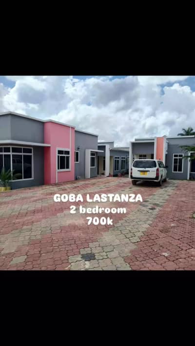 Nyumba/Apartment ya vyumba viwili inapangishwa Goba, Dar Es Salaam