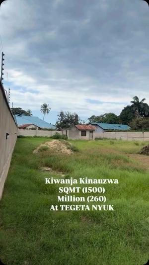 Kiwanja kinauzwa Tegeta Nyuki, Dar Es Salaam sqm 1500 Kiwanja kinauzwa Tegeta Nyuki, Dar Es Salaam sqm 1500