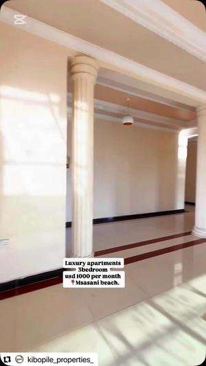 3 Bedrooms Apartment for Rent in Msasani Beach, Dar Es Salaam