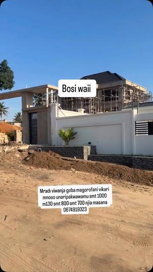 Viwanja vinauzwa Goba Magorofani, Dar Es Salaam (1000 sqm)