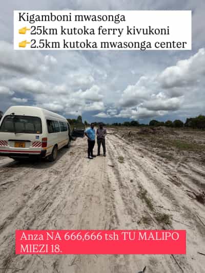 Viwanja vinauzwa KIGAMBONI MWASONGA, Dar Es Salaam (400 sqm)