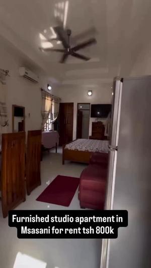 Studio Apartment for Rent in Msasani, Dar Es Salaam