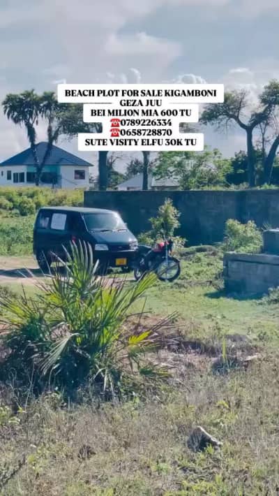 Plot for sale in Kigamboni, Dar Es Salaam