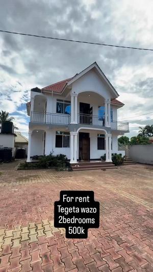 Apartment ya vyumba viwili inapangishwa Tegeta Wazo Kontena, Dar Es Salaam