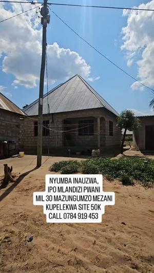 Nyumba ya vyumba vitatu inauzwa Kibaha Mlandizi, Pwani (400 sqm) Nyumba ya vyumba vitatu inauzwa Kibaha Mlandizi, Pwani (400 sqm)