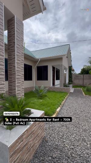 Apartment ya vyumba viwili inapangishwa Goba Njia Nne, Dar Es Salaam