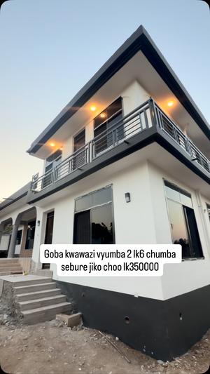 Nyumba ya vyumba viwili inapangishwa Goba Kwawazi, Dar Es Salaam Nyumba ya vyumba viwili inapangishwa Goba Kwawazi, Dar Es Salaam