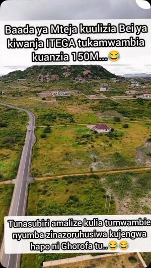 Viwanja vinauzwa Itega, Dodoma