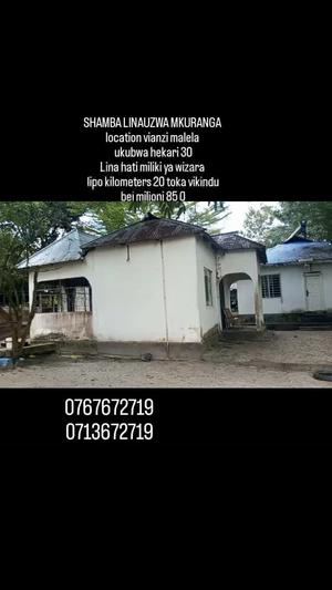 Shamba linauzwa Vikindu, Pwani acre 30 Shamba linauzwa Vikindu, Pwani acre 30