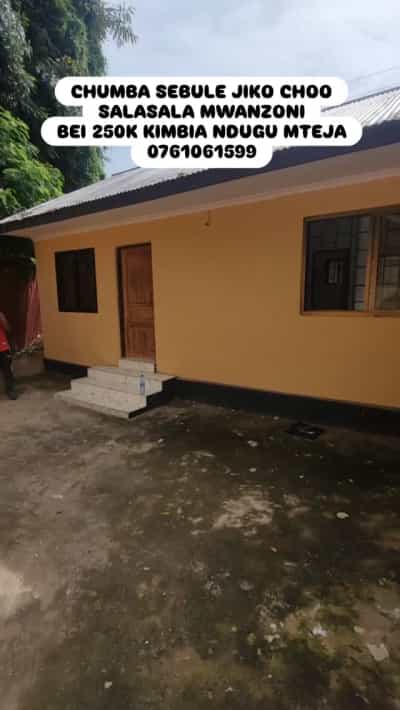 Nyumba ya chumba kimoja inapangishwa Salasala, Dar Es Salaam
