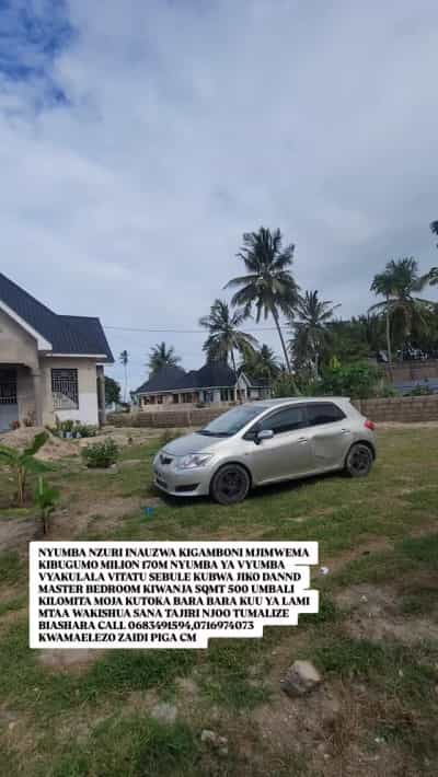 Nyumba ya vyumba vitatu inauzwa Kigamboni Mjimwema Kibugumo, Dar Es Salaam