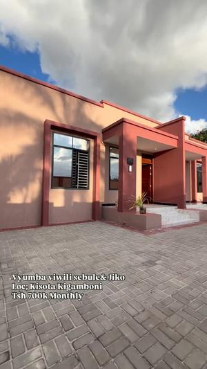 Nyumba ya vyumba viwili inapangishwa Kisota, Dar Es Salaam