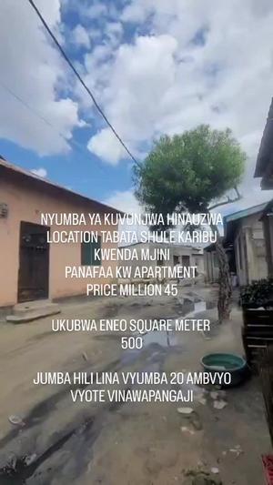 House for Sale in Tabata Shule, Dar Es Salaam (500 sqm)