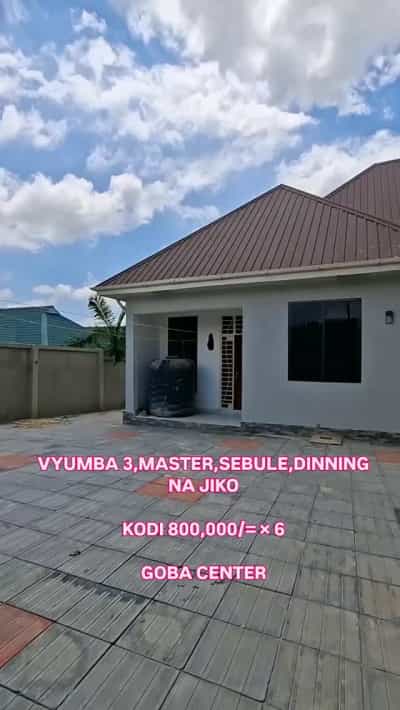 Nyumba ya vyumba vitatu inapangishwa Goba Center, Dar Es Salaam