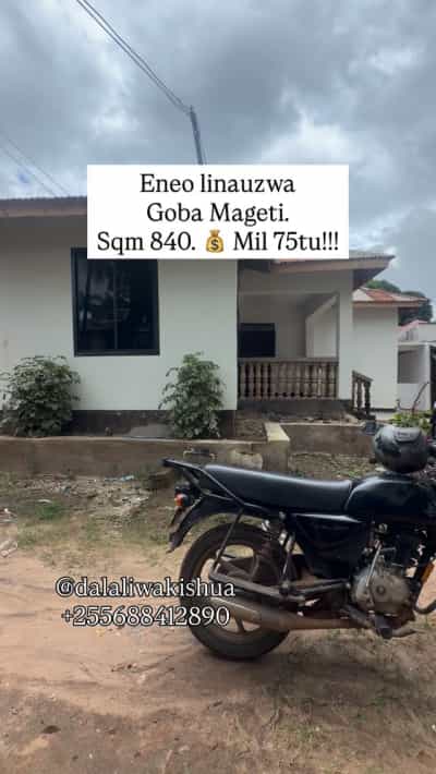 Nyumba ya vyumba vitatu inauzwa Goba Mageti, Dar Es Salaam (840 sqm) Nyumba ya vyumba vitatu inauzwa Goba Mageti, Dar Es Salaam (840 sqm)