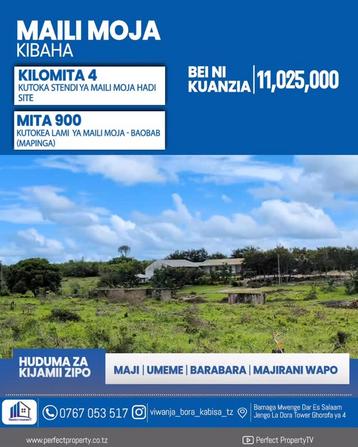 Viwanja vinauzwa Kibaha Mail Moja, Pwani