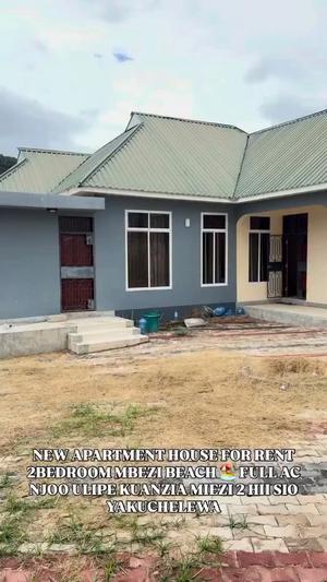 Apartment ya vyumba viwili inapangishwa Mbezi Beach, Dar Es Salaam