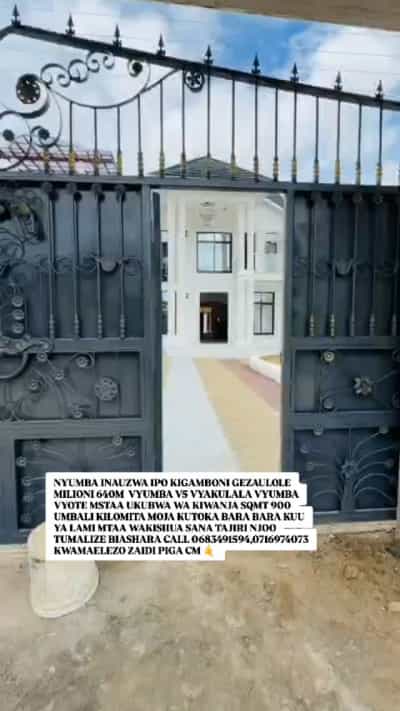 5 Bedrooms House for Sale in Kigamboni Gezaulole, Dar Es Salaam (900 sqm) 5 Bedrooms House for Sale in Kigamboni Gezaulole, Dar Es Salaam (900 sqm)