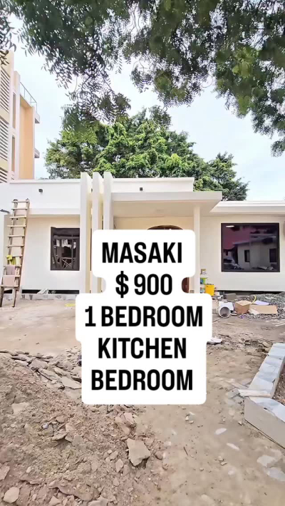 Nyumba/Apartment ya chumba kimoja inapangishwa Masaki, Dar Es Salaam