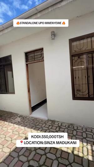 Nyumba ya chumba kimoja inapangishwa Sinza Madukani, Dar Es Salaam