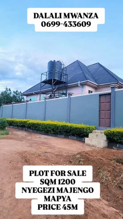 Kiwanja kinauzwa Nyegezi Majengo Mapya, Mwanza (1200 sqm)