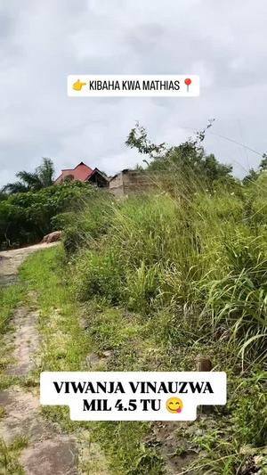 Viwanja vinauzwa Kibaha Kwa Mathias, Pwani sqm 400