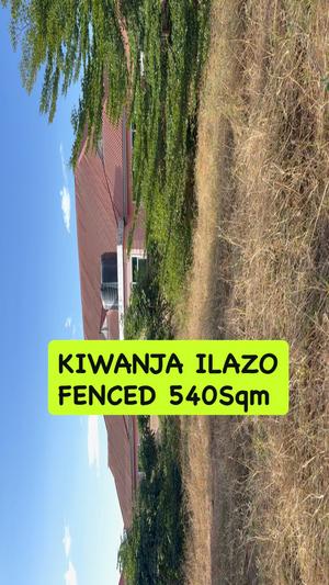 Kiwanja kinauzwa Ilazo, Dodoma sqm 540 Kiwanja kinauzwa Ilazo, Dodoma sqm 540