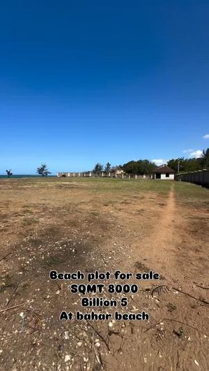 Plot for sale in Bahari Beach, Dar Es Salaam sqm 8000 Plot for sale in Bahari Beach, Dar Es Salaam sqm 8000