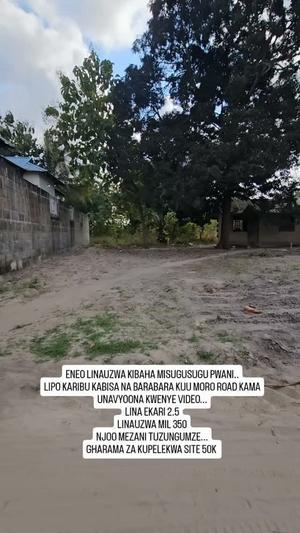 Plot for sale in Kibaha Misugusugu, Pwani acre 2.5 Plot for sale in Kibaha Misugusugu, Pwani acre 2.5