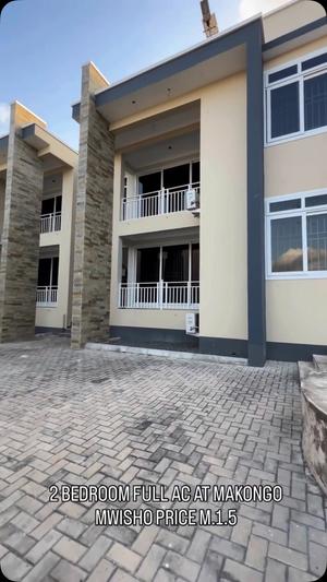 Nyumba ya vyumba viwili inapangishwa Makongo Mwisho, Dar Es Salaam