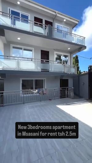 Nyumba/Apartment ya vyumba vitatu inapangishwa Msasani, Dar Es Salaam Nyumba/Apartment ya vyumba vitatu inapangishwa Msasani, Dar Es Salaam