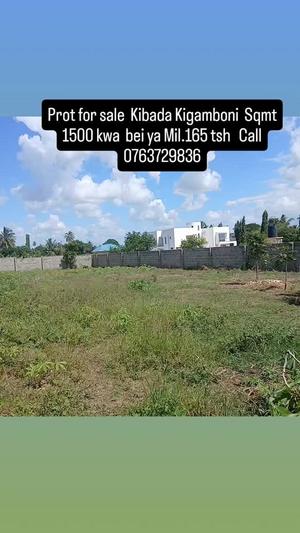 Plot for sale in Kibada, Dar Es Salaam sqm 1500 Plot for sale in Kibada, Dar Es Salaam sqm 1500