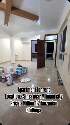 Apartment (Furnished) ya vyumba vitatu inapangishwa Sinza, Dar Es Salaam