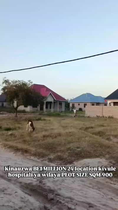 Kiwanja kinauzwa Kitunda Kivule, Dar Es Salaam (900 sqm)