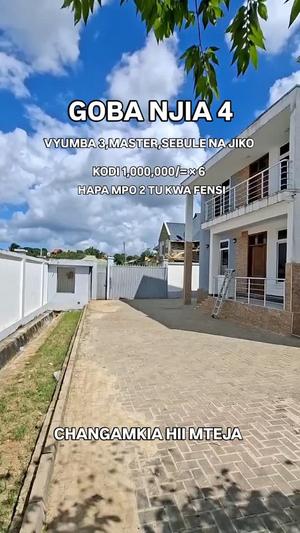 Apartment ya vyumba vitatu inapangishwa Goba, Dar Es Salaam Apartment ya vyumba vitatu inapangishwa Goba, Dar Es Salaam
