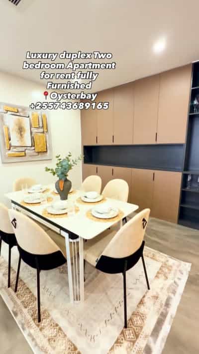 Apartment (Furnished) ya vyumba viwili inapangishwa Oysterbay, Dar Es Salaam