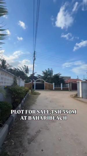 Plot for sale in Bahari Beach, Dar Es Salaam sqm 850 Plot for sale in Bahari Beach, Dar Es Salaam sqm 850